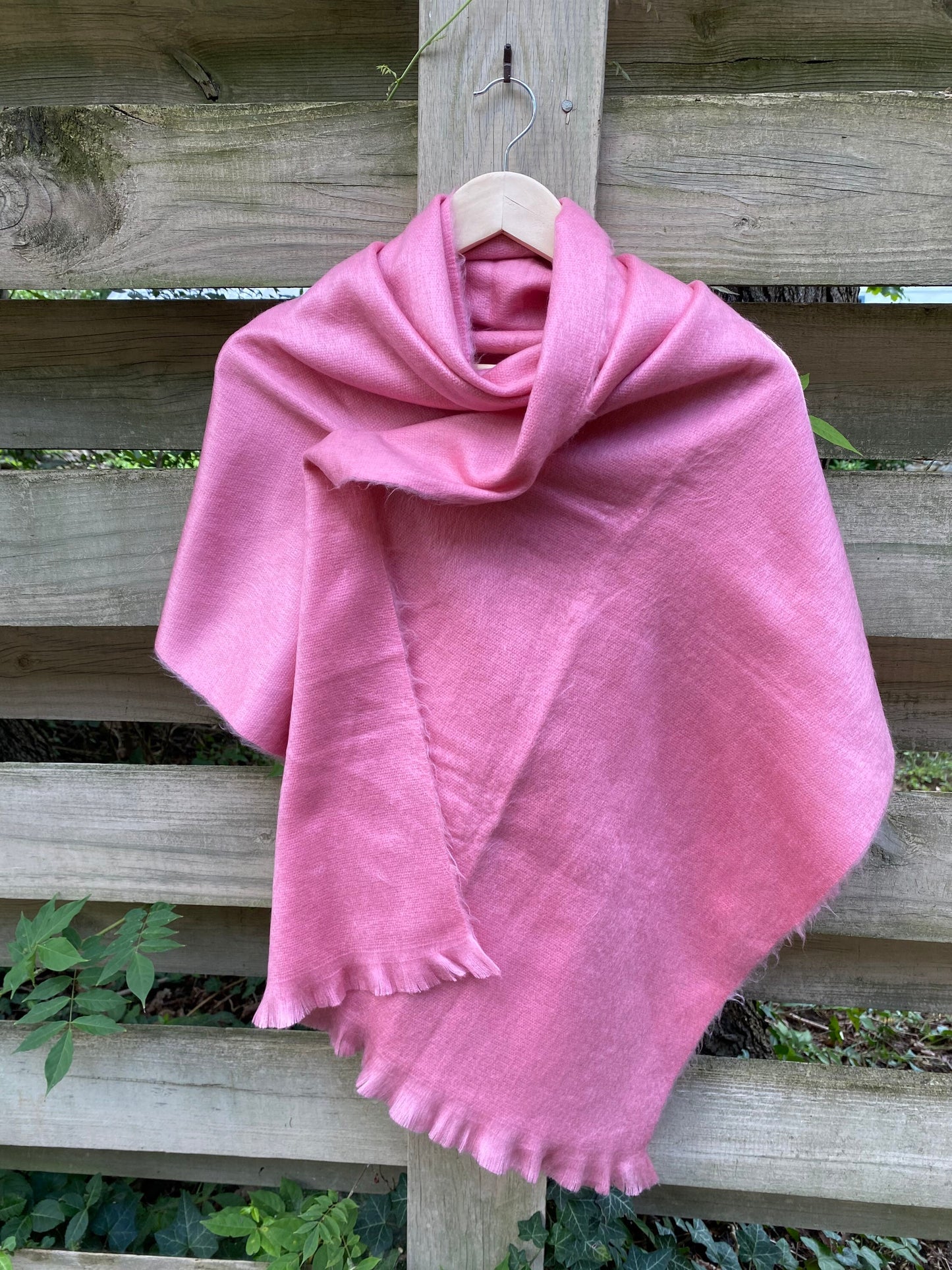 Alpaca Shawl Pink