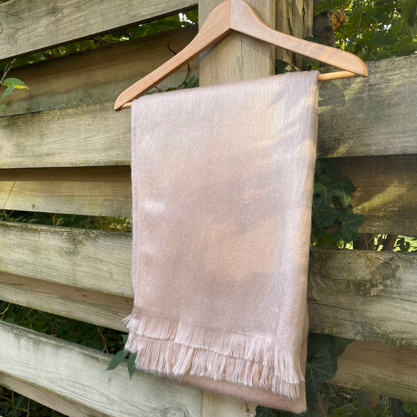 Alpaca Shawl Blush