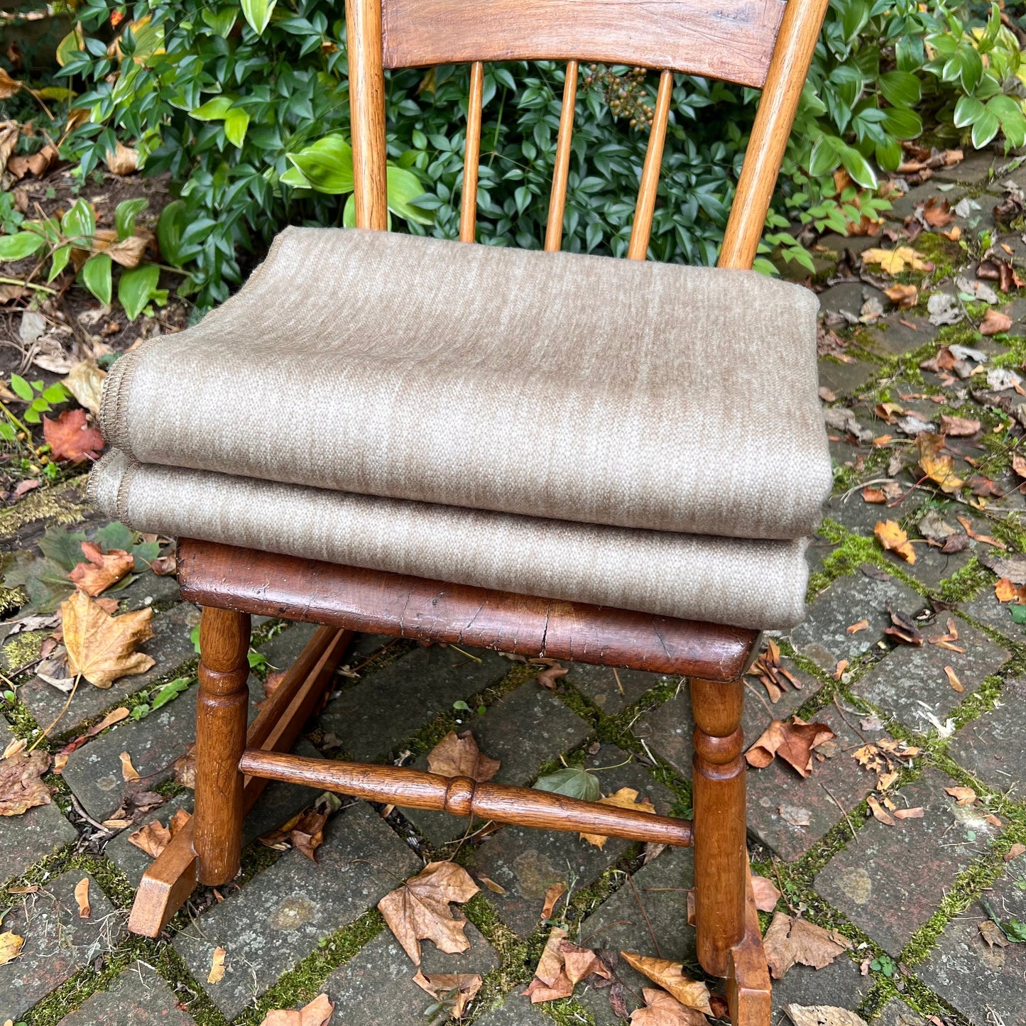 Alpaca Throw Blanket Soft Brown - Natural Brown