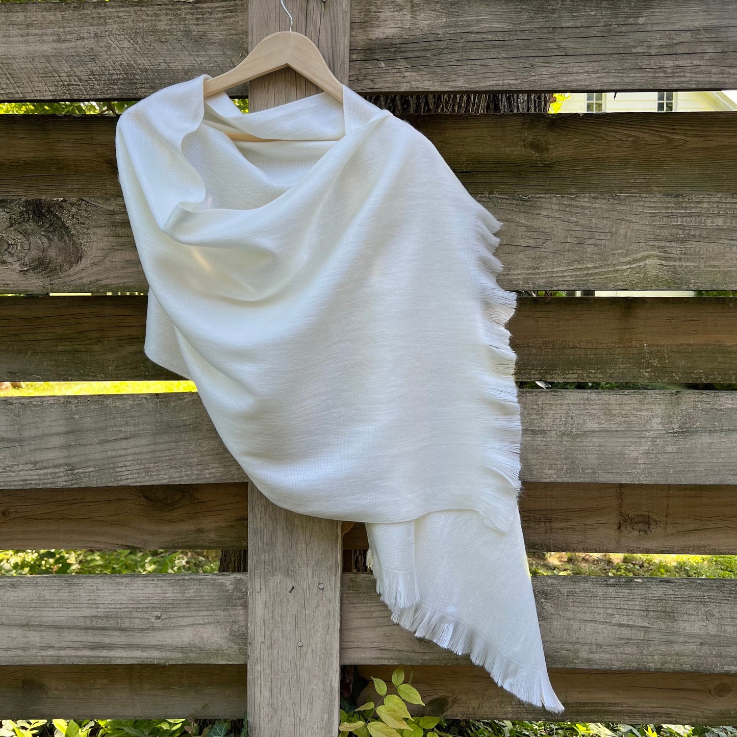 Alpaca Shawl | Perfect for Weddings | Bridal Shawl | White, Off-White and Light Ivory Colors | Bridal Wrap