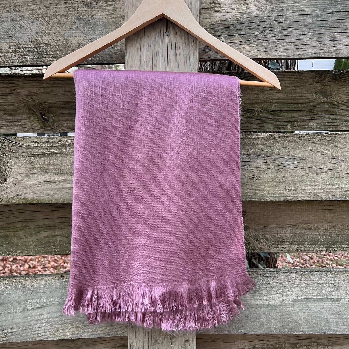 Alpaca Shawl Rose pink