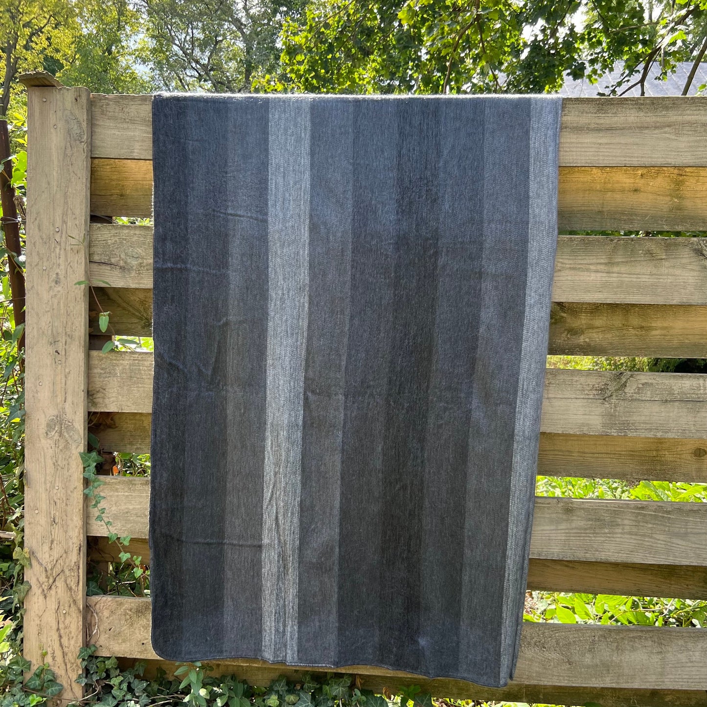 Alpaca Throw Blanket Charcoal and Grey shades   | blanket | wool blanket