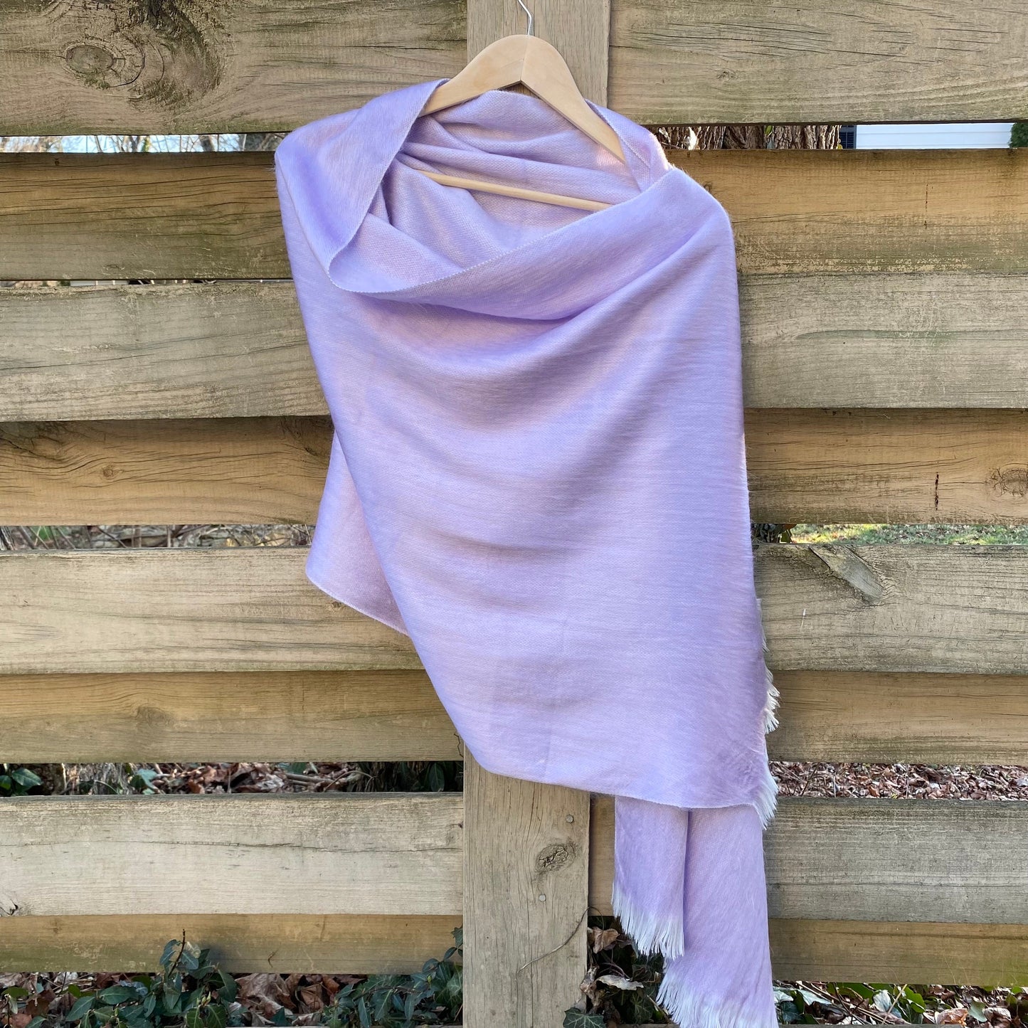 Alpaca Shawl Lavender