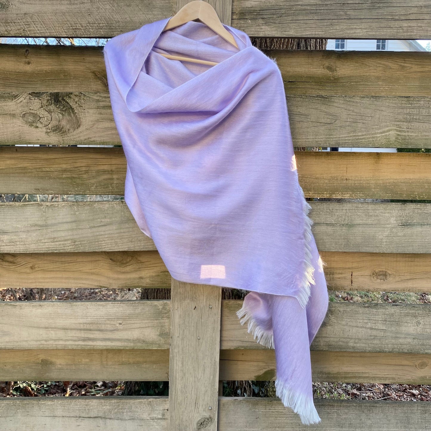 Alpaca Shawl Lavender