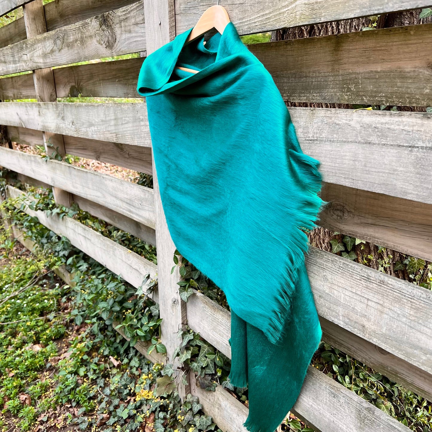 Alpaca Shawl Jade