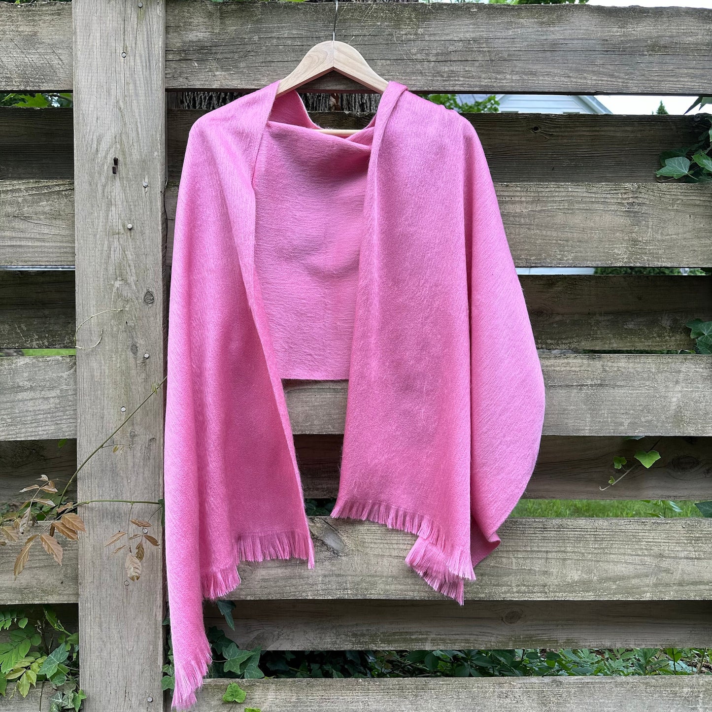 Alpaca Shawl Pink