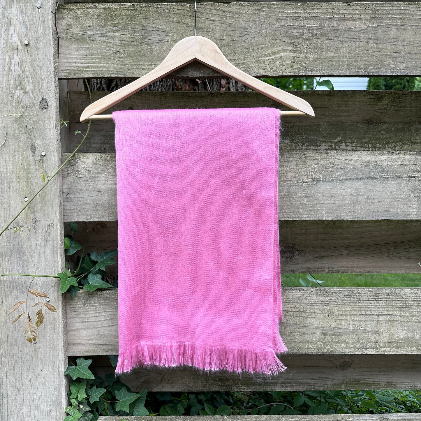 Alpaca Shawl Pink