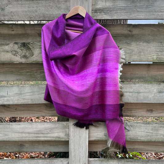 Alpaca Multicolor Purple Orchid shades perfect for Mothers Day free priority mail upgrade